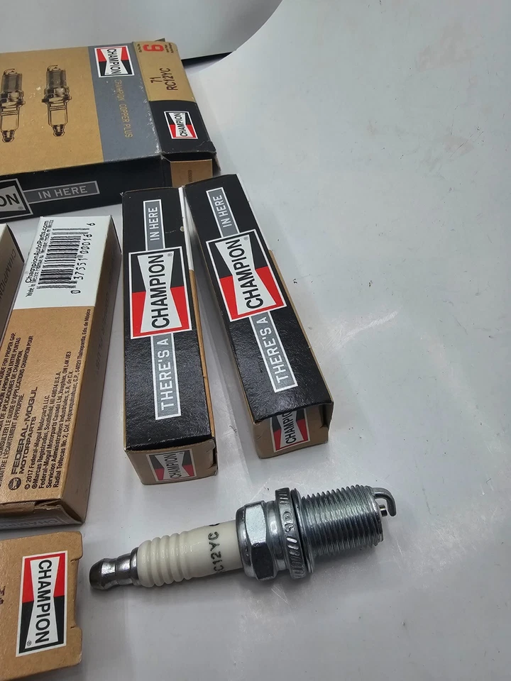(QTY 6) Champion Copper Plus Spark Plug 71 RC12YC for 2017 Mitsubishi RVR - Image 3 of 4