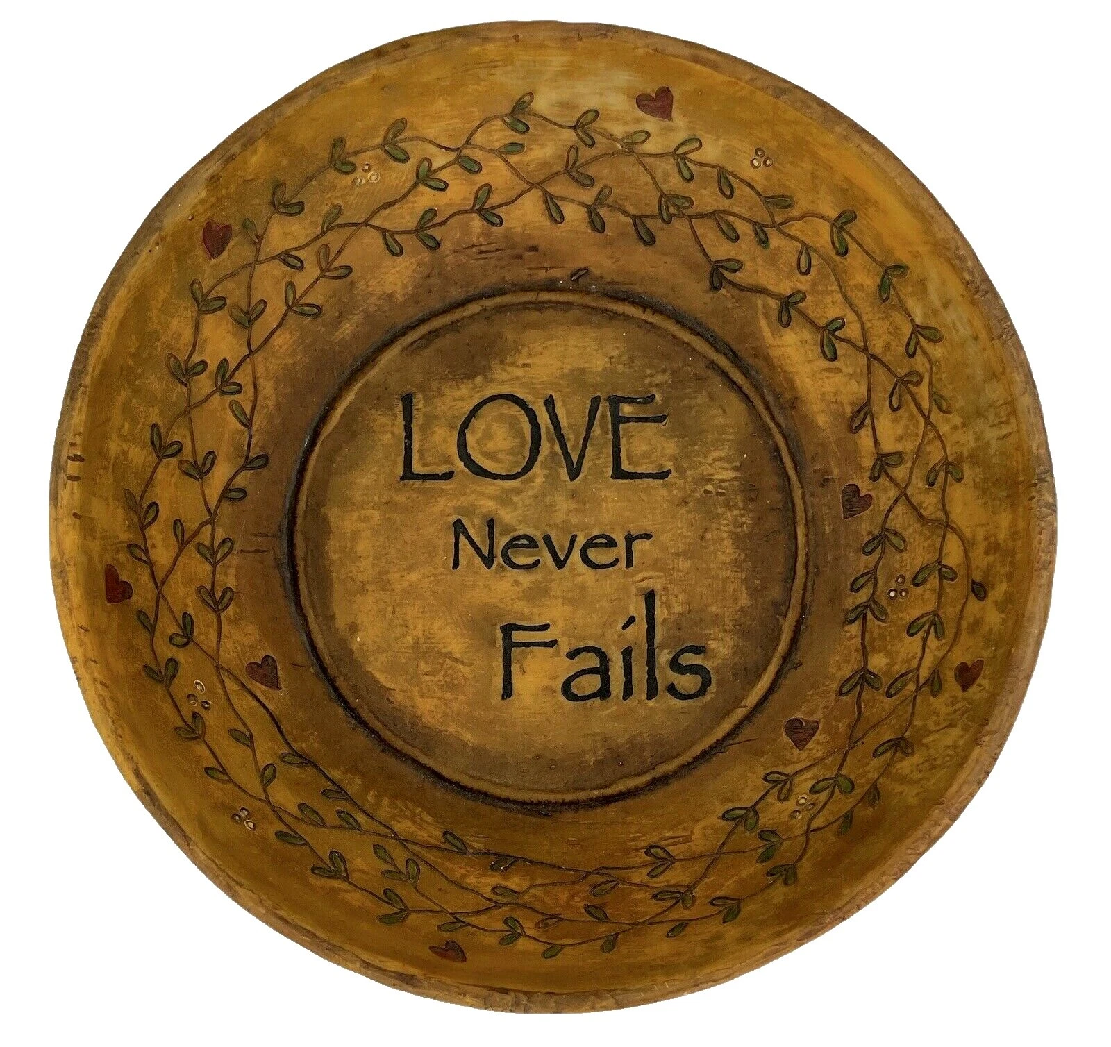 Tazones decorativos de país de resina