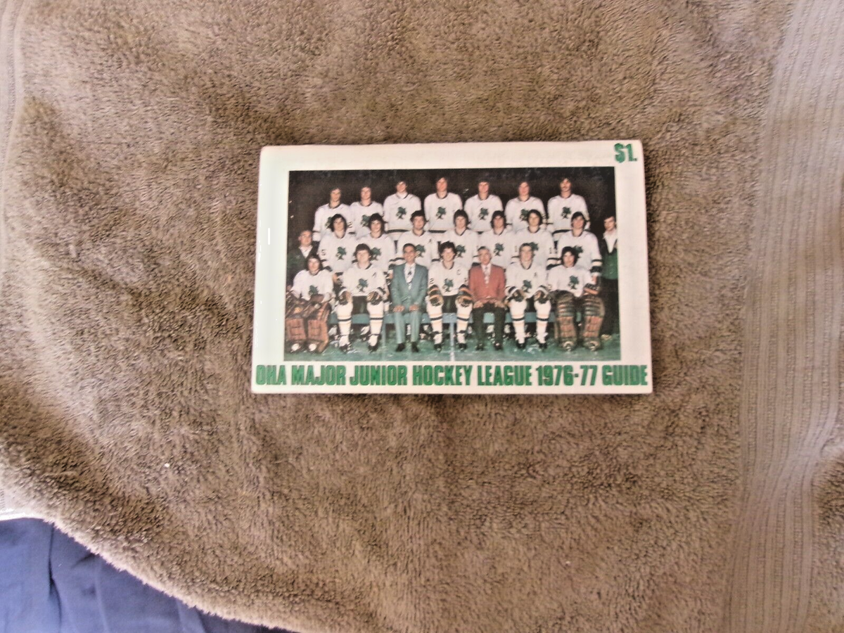 1976-77 OMJHL MEDIA GUIDE YEARBOOK 1977 MIKE GARTNER OTTAWA 67'S