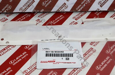 Genuine 90118-WA440 Toyota Supra A90 Rear Emblem Badge 90118WA440