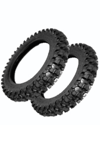 2COUNT 80/100-12 REAR BACK KNOBBY TIRE PIT PRO TRAIL DIRT