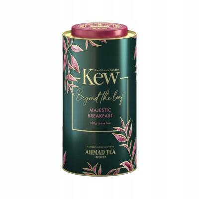 Ahmad Kew MAJESTIC BREAKFAST Loose Tea Metal Tin 100g