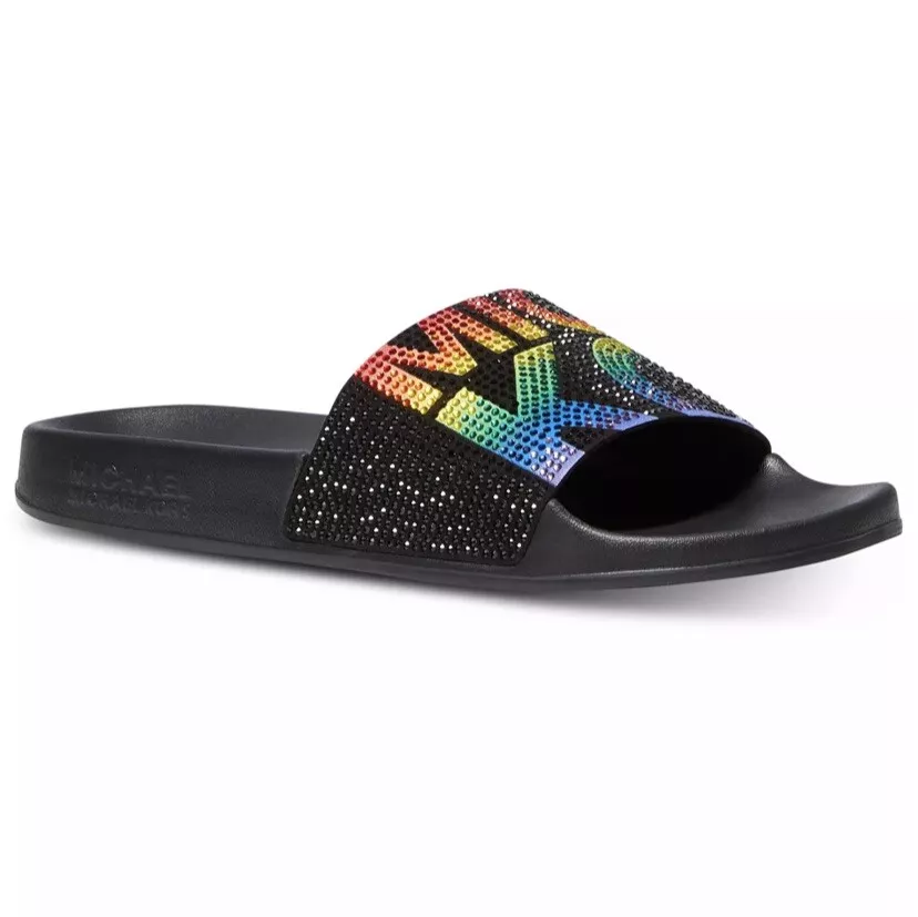 Michael kors cheap women's slide sandals