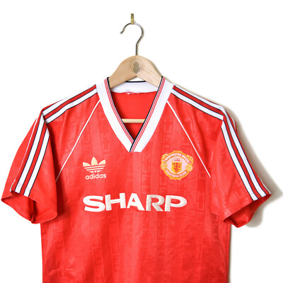 Manchester United Home Football Shirt Jersey 1988/1989/1990 | eBay