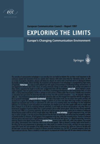 Thumbnail - Exploring The Limits Europe's Changing Communication Environment.