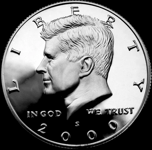 2000 S  Kennedy Mint Silver Proof Half Dollar from Original U.S. Mint Proof Set