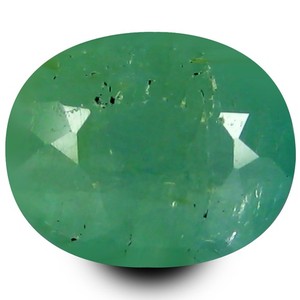 1.00 ct Gorgeous Oval Cut (7 x 6 mm) Un-Heated Bluish Green Grandidierite