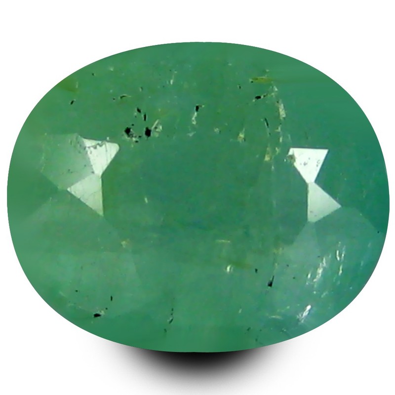 1.00 ct Gorgeous Oval Cut (7 x 6 mm) Un-Heated Bluish Green Grandidierite