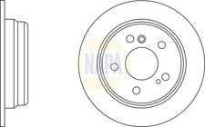 Disque de frein Mercedes 190