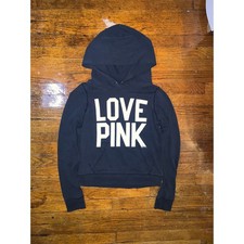 Victoria s Secret PINK Hoodie 86 Black XS