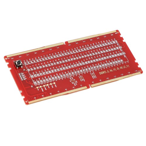 DDR5 Desktop Mainboard Testkarte Memory Slot Tester Board Mit LED-Licht DON - Afbeelding 17 van 22