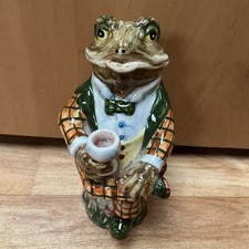 Mr Toad CCP Rye Cinque Port Pottery Vintage Figurine Wind in The Willows Rare