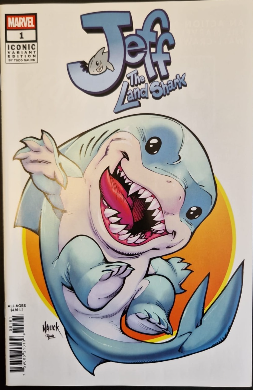 JEFF THE LAND SHARK (2025) #1 NAUCK Variant - New Bagged