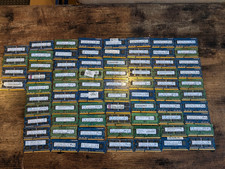 Lot of 74 Mixed Brands 4GB DDR3 PC3L-12800S and 4GB DDR3 PC3-12800S Laptop Ram