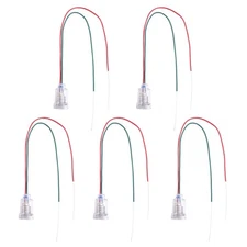 10 Pcs Bulb Holder Copper Core Plastic Lamp Socket for Lighting Accessories