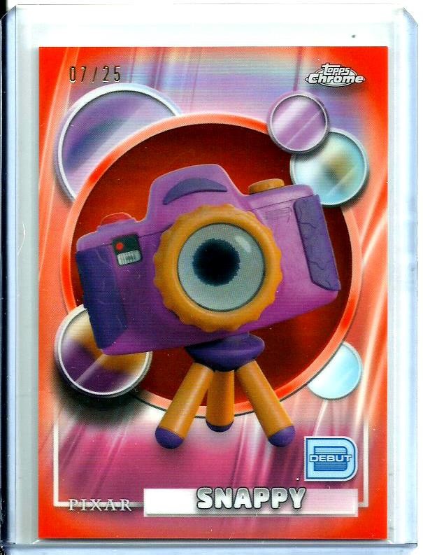 Snappy 2026 Topps Disney Chrome # 197 Orange SP # d  07/25 DEBUT Toy Story