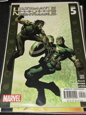 Ultimate Nightmare Comic 5 Cover A First Print Warren Ellis Trevor Hairsine