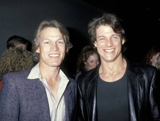 Michael Beck & Michael Pare at Screening of Los Feliz at Dir - 1986 Old Photo