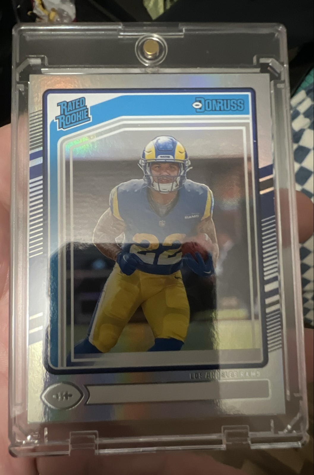 2024 Panini Donruss - Rated Rookie Blake Corum #322 No Name (RC)