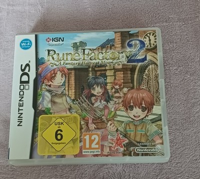 Rune Factor 2 A Fantasy Harvest Moon DS Spiel 