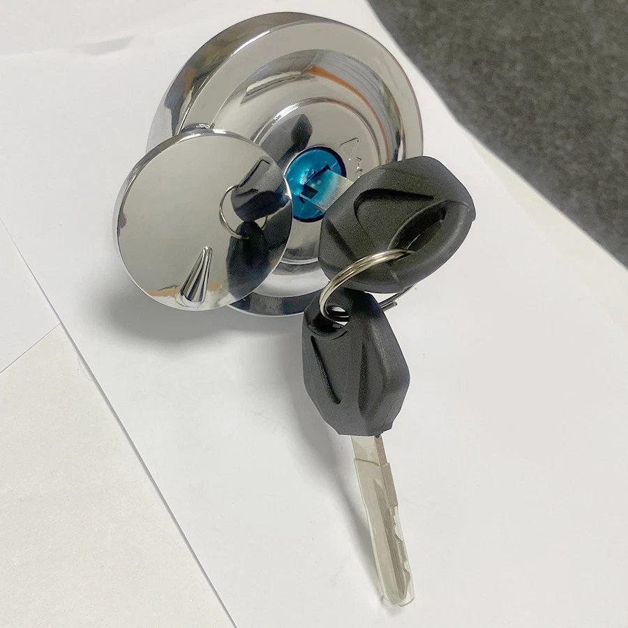 For Yamaha 1999-2009 XVS1100 1100 VSTAR Ignition Switch Gas Cap Lock Set Key NEW Foto 4 de 4