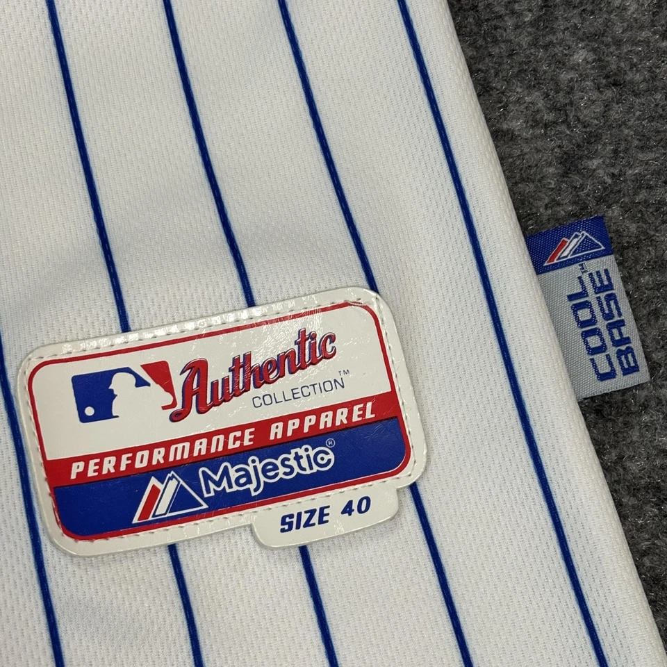 芝加哥小熊队球衣男式 40 白色美国职棒大联盟棒球 Koji Uehara #19 细条纹 — 第 4/4 张图片