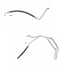 Sunsong Power Steering Pressure & Return Line Hose Kit for Ford F-250 7.5L V8