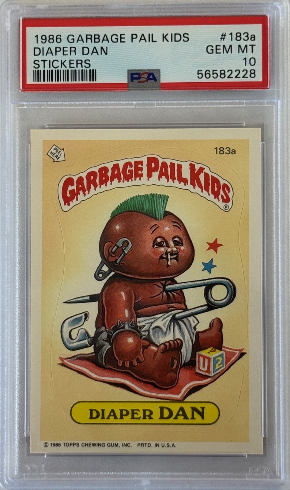 Diaper Dan PSA 10