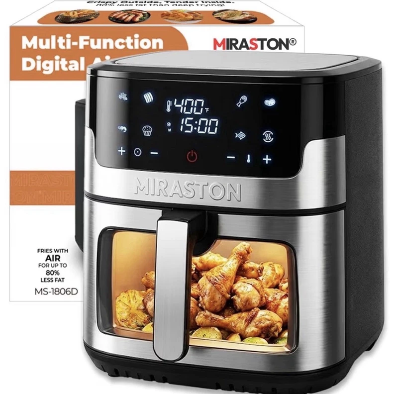 MIRASTON 5.8QT Digital Air Fryer