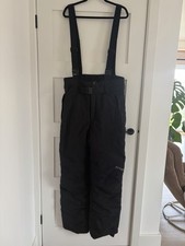 Columbia Men's Ski Snowboard Salopettes Black Size XL Excellent Condition Skiing