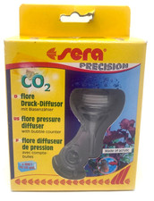 Diffusore di pressione CO2 Sera Flore dal design elegante con contatore di bolle integrato