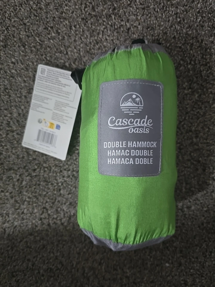 Cascade Oasis 2-Person Travel Hammock - Green - Image 4 of 4