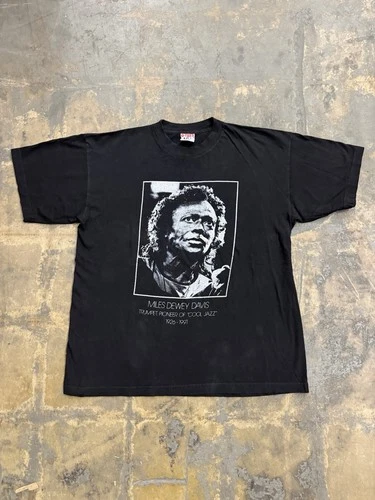 Miles Davis Tribute World Tour T-Shirt XL RARE 1990s vintage concert t-shirt, vintage, size XL, single stitch, B+ condition