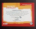 2005 Press Pass Autograph of Tony Stewart — photo 6
