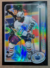 2002-03 Topps Chrome Black Border Refractor - Anson Carter #33 (008/100) RARE!!