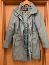 Lands End Damen Anorak Kurzmantel Türkis Gr. M