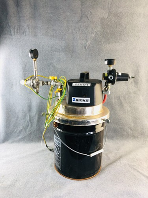 #ad #ad Binks Gemini Diaphragm Pump Air Stirrer and Pressure Valves for 5 Gallon Feed $299.99