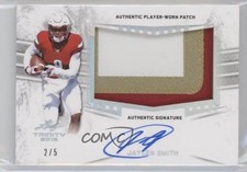 2019 Leaf Trinity Patch Auto Silver 2/5 Jaylen Smith #PA-JS5 Patch Auto 8d4