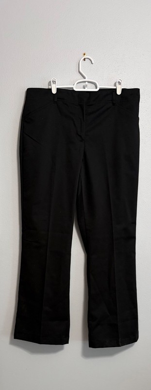 Land's end black pants size 14-NWOT