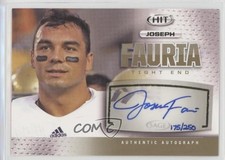 2013 SAGE Hit Auto Gold 175/250 Joseph Fauria #A36 Auto 0af