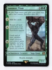 Summon: Titan (Foil) 0204 (R) MTG Final Fantasy (FIN) (EN)