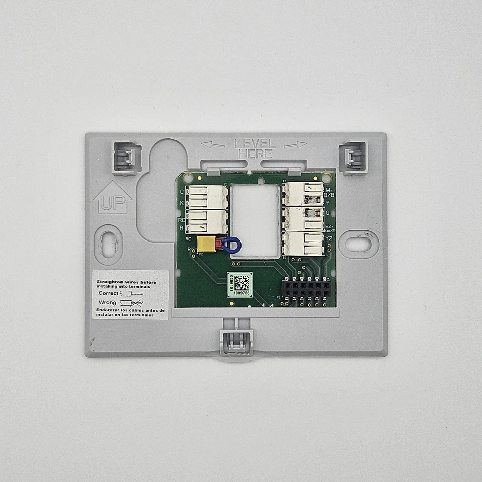 Termostato de color inteligente Honeywell Home RTH9585WF1004 Wi-Fi con hardware y manuales Foto 4 de 4