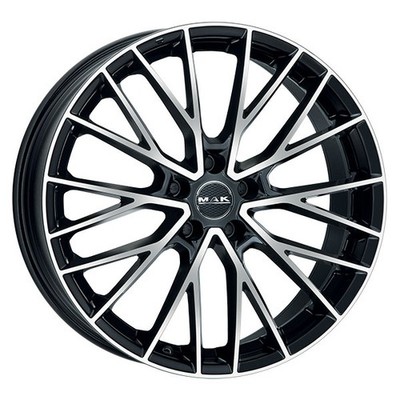 ALUFELGE MAK SPECIALE FUR MERCEDES-BENZ CLASSE E 8.5X19 5X112 BLACK MIRROR BAE