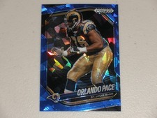 2025 Panini Prizm Black Blue Ice Prizm #141 Orlando Pace 111/125