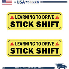 Student Driver Magnet Reflective Reusable Manual Transmission Cars Student Driver Magnet Reflective Reusable Manual Transmission Cars