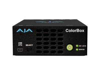 AJA COLORBOX-R0 SDI Color Converter 12G-SDI 4K 33pt 3D LUT ACES