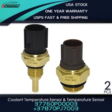 Engine Cooling Fan Temperature Switch&Coolant Temp Sensor For Honda Civic Acura