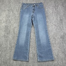 Vintage Jordache Bootcut Jeans Womens 11/12 Mid Rise Stretch Medium Wash Denim