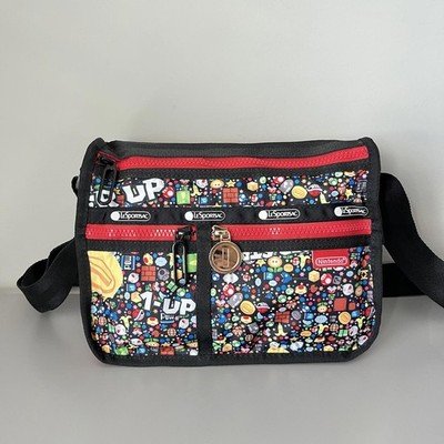 Lesportsac Nintendo Mario Medium Everyday Bag NWT