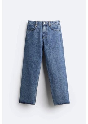 ZARA STUDIO NICHOLSON Blue Straight Jeans EUR 42 | eBay